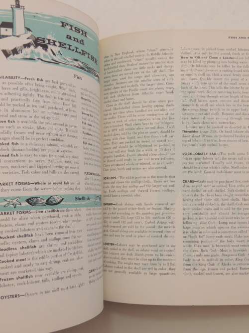 The American Peoples Cookbook, Staff Home Economists, Culinary Arts Institute Melanie De Proft -1956