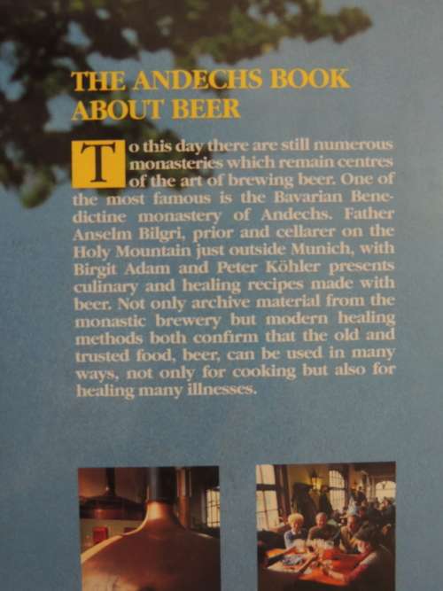 Cooking & Healing with Beer- Secrets from Germany`s Famous Andechs Monastery - Father Anselm Bilgri