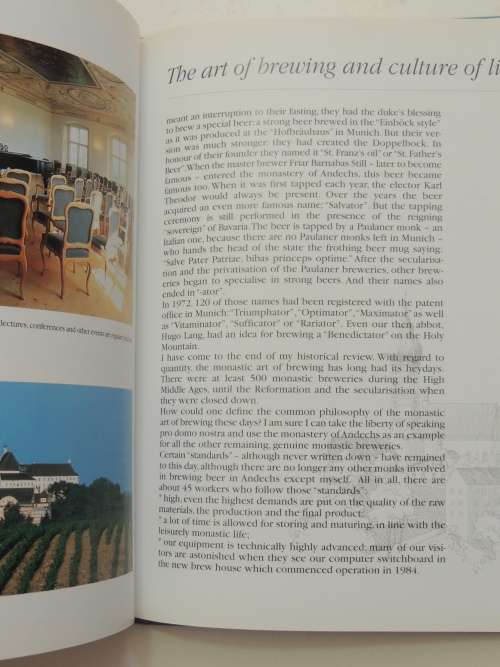 Cooking & Healing with Beer- Secrets from Germany`s Famous Andechs Monastery - Father Anselm Bilgri