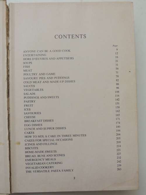 Women`s Own Cook Book - 1964