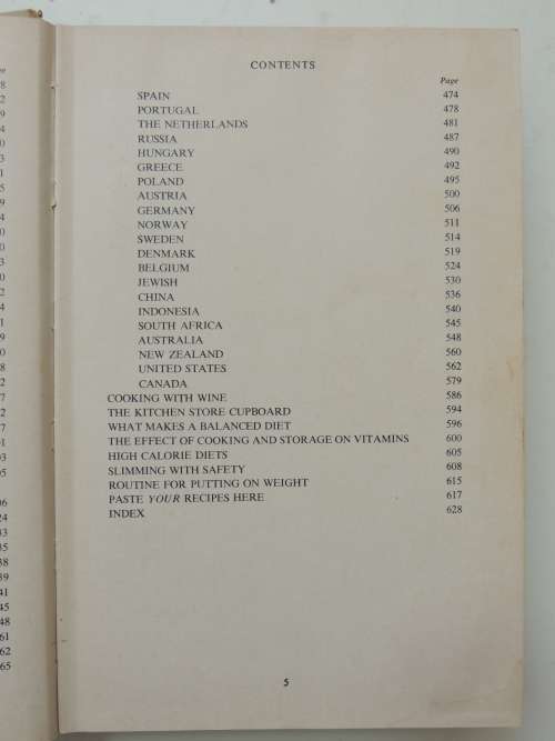 Women`s Own Cook Book - 1964