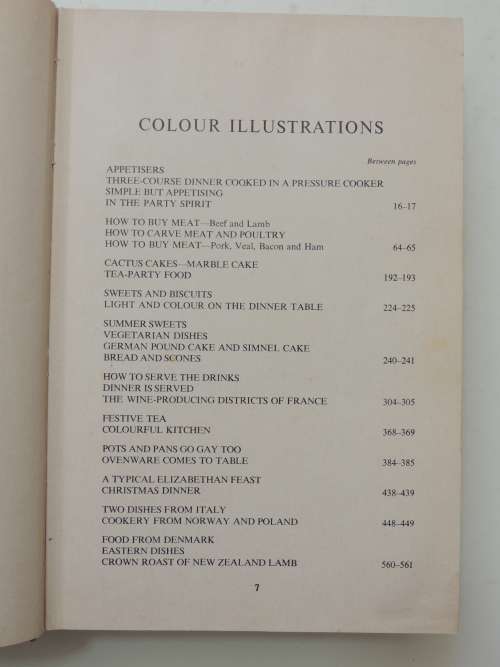 Women`s Own Cook Book - 1964
