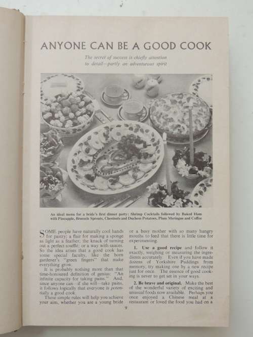 Women`s Own Cook Book - 1964