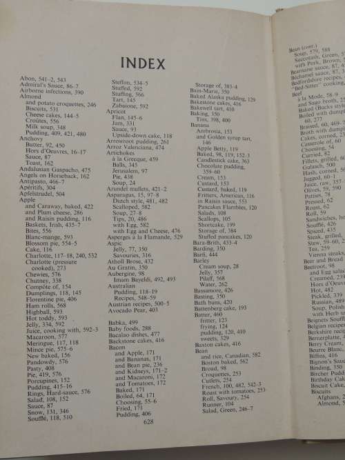 Women`s Own Cook Book - 1964