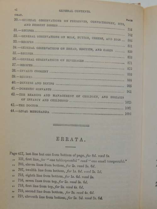Beeton`s Book of Household ManagementIsabella Beeton - Facsimile Edition, 1986
