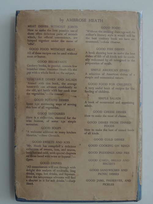 The Book of Sauces  - Ambrose Heath 1st Edition, 1948