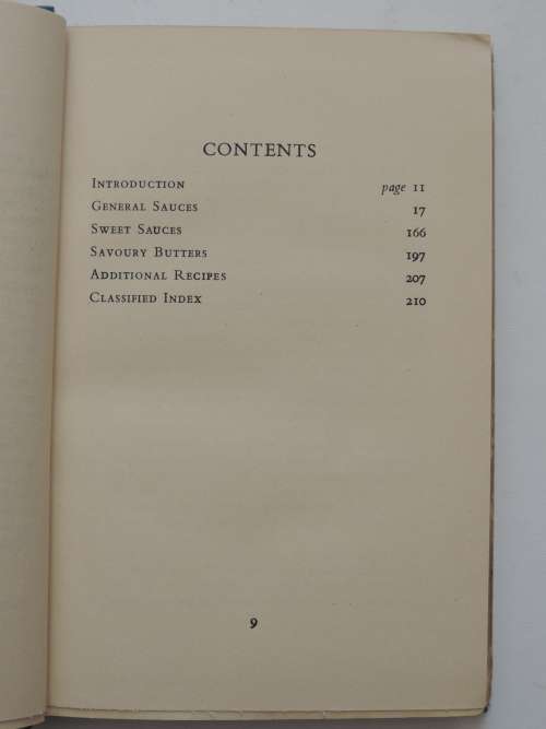 The Book of Sauces  - Ambrose Heath 1st Edition, 1948