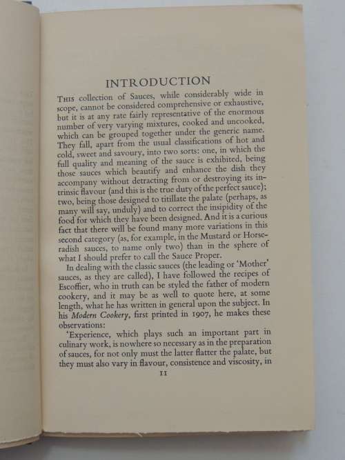 The Book of Sauces  - Ambrose Heath 1st Edition, 1948