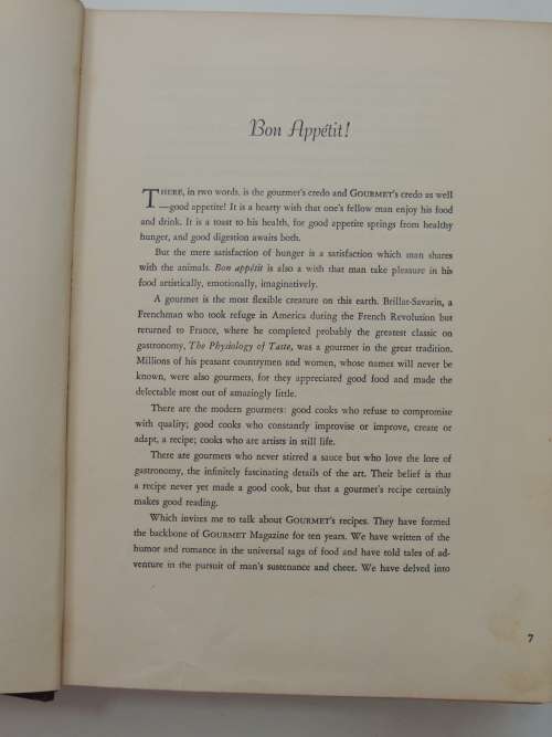 Thr Gourmet Cookbook - Volumes 1 & 2, 10th Printing 1957