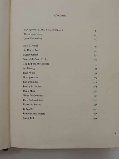 Thr Gourmet Cookbook - Volumes 1 & 2, 10th Printing 1957