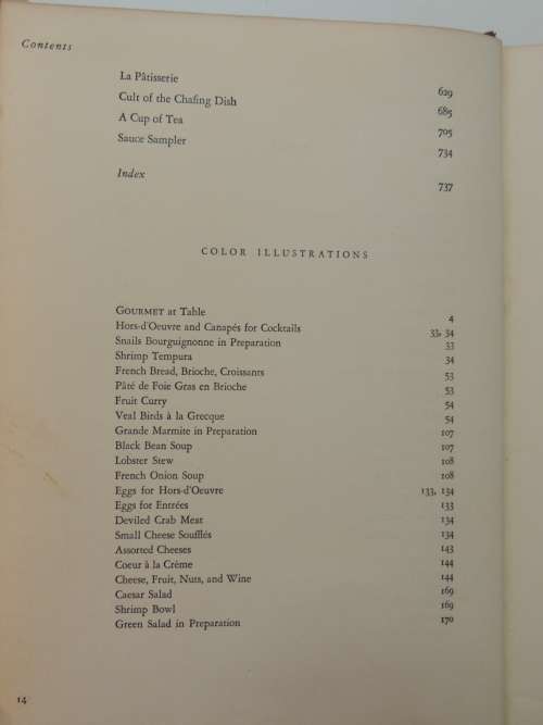 Thr Gourmet Cookbook - Volumes 1 & 2, 10th Printing 1957