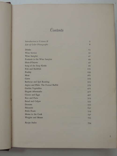 Thr Gourmet Cookbook - Volumes 1 & 2, 10th Printing 1957