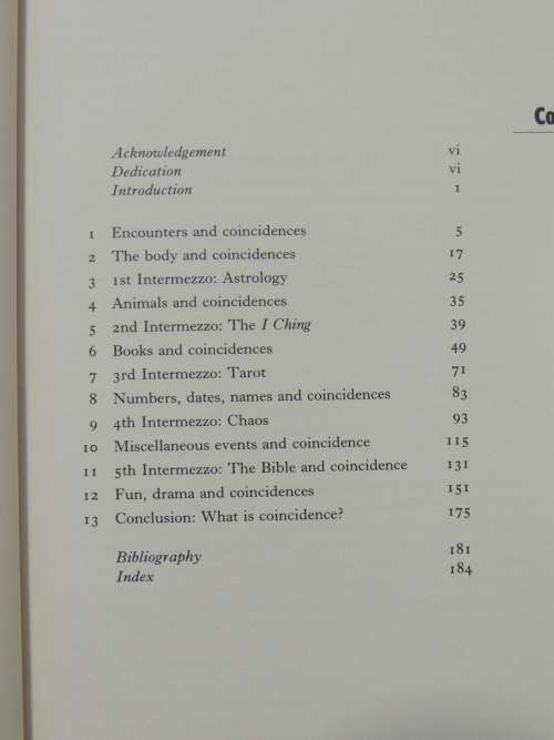 As Chance Woukd Have It - A Study in Coincidences - Hans C Moolenburgh