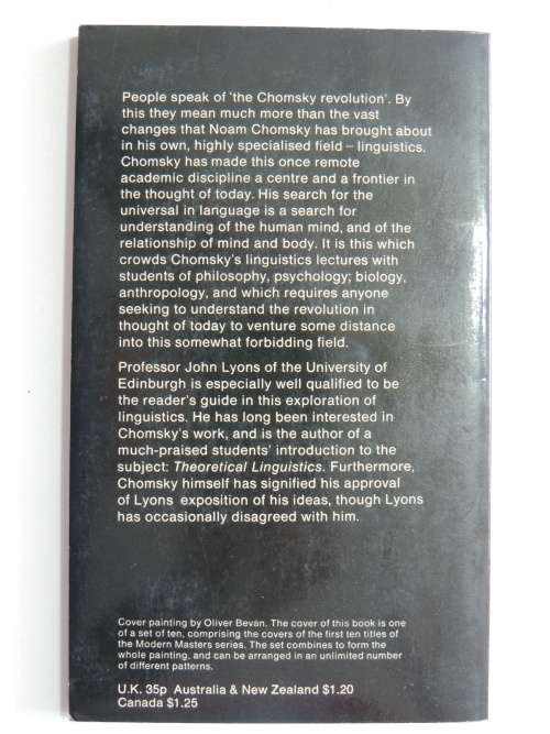 Chomsky - John Lyons