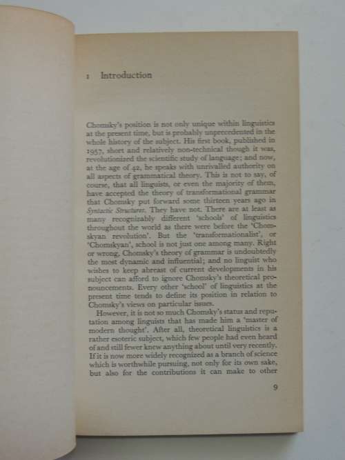 Chomsky - John Lyons