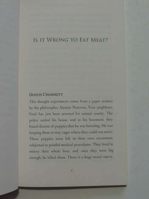 Conversations about Harming Animals - Jason Werbeloff, Mark Oppenheimer, Bob Fischer, D Crummett