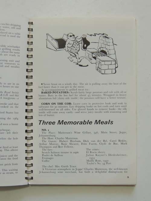 Best of Fellows - A Book on Food & Wine in South Africa - Bert Fellows 1965