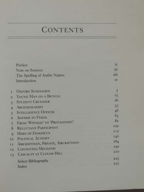 A Touch Of Genius - The Life Of T.E. Lawrence -  Malcolm Brown & Julia Cave