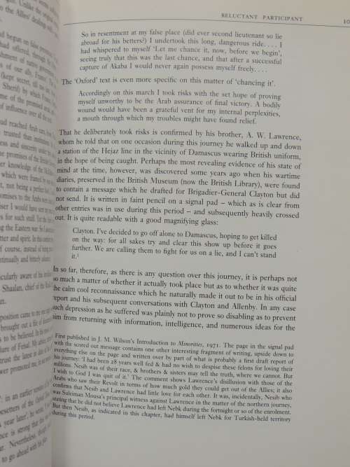 A Touch Of Genius - The Life Of T.E. Lawrence -  Malcolm Brown & Julia Cave