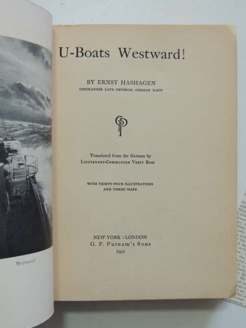 U-Boats Westward! - Ernst Hashagen