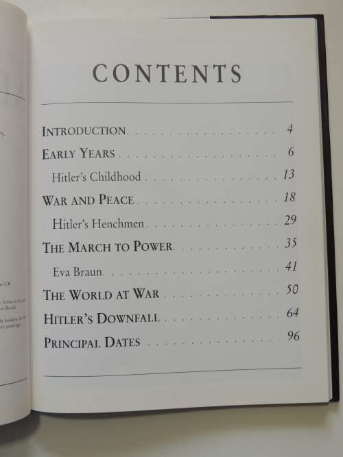 A Pictorial History Of Adolf Hitler- Nigel Blundell