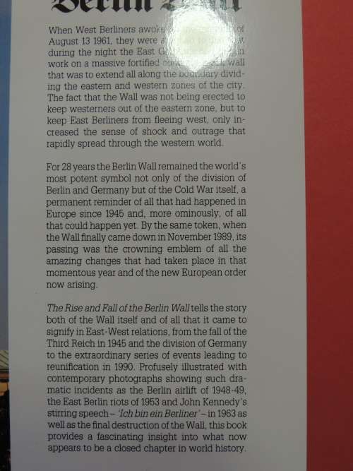 The Rise And Fall Of The Berlin Wall - R.G. Grant
