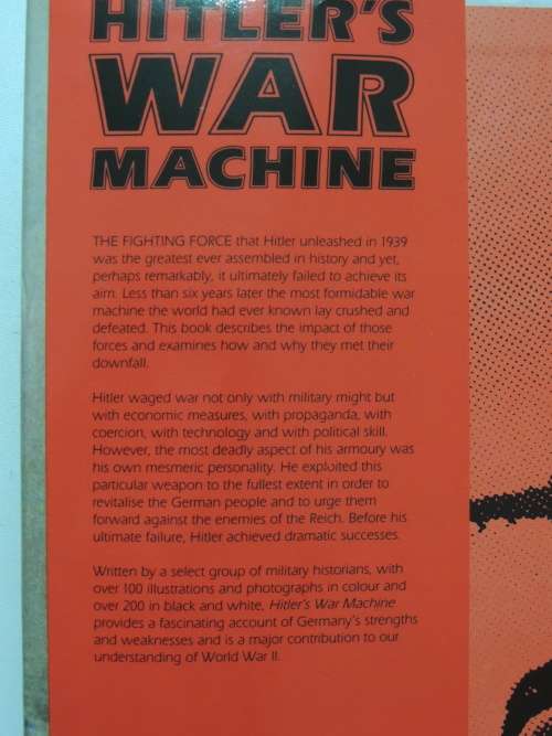 Hitler`s War Machine  - Ed. Robert Cecil