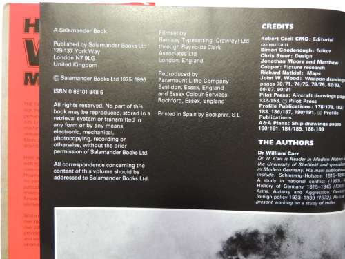 Hitler`s War Machine  - Ed. Robert Cecil