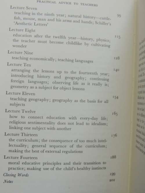 Practical Advice to Teachers, Lectures 1919 - Rudolf Steiner