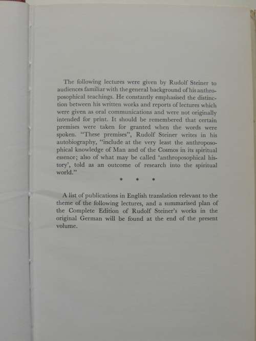 The Occult Movement in the 19th Century& Its Relation toModern Culture,Lectures 1915 -Rudolf Steiner