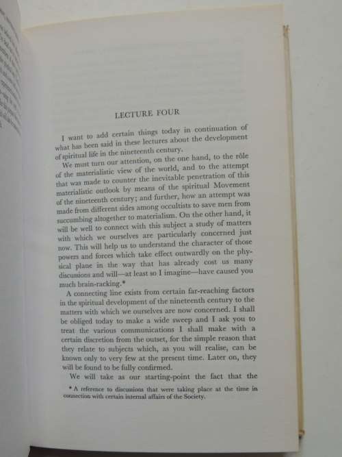 The Occult Movement in the 19th Century& Its Relation toModern Culture,Lectures 1915 -Rudolf Steiner