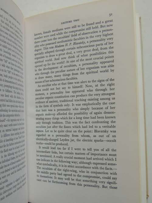 The Occult Movement in the 19th Century& Its Relation toModern Culture,Lectures 1915 -Rudolf Steiner