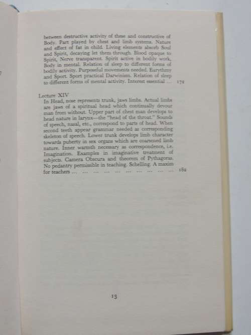 Study of Man - General Education Course, Lectures 1919 Rudolf Steiner