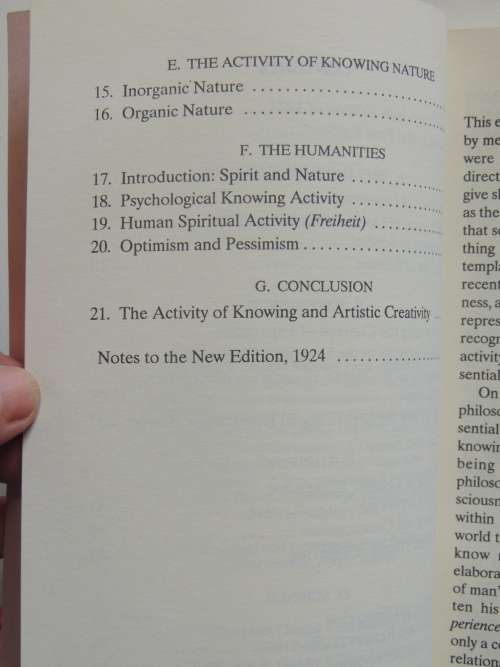 The Science of Knowing,Outline of anEpistemology Implicit in theGoethean WorldView- Rudolf Steiner