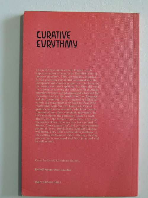 Creative Eurythmy, Lectures 1921-22 - Rudolf Steiner