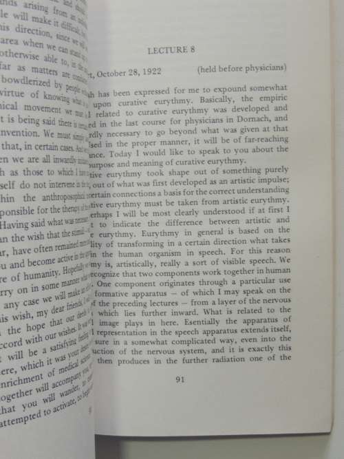 Creative Eurythmy, Lectures 1921-22 - Rudolf Steiner