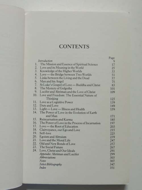 Rudolf Steiner`s Vision of Love,Spiritual Science &the Logic of the heart - Bernard Nesfield-Cooks