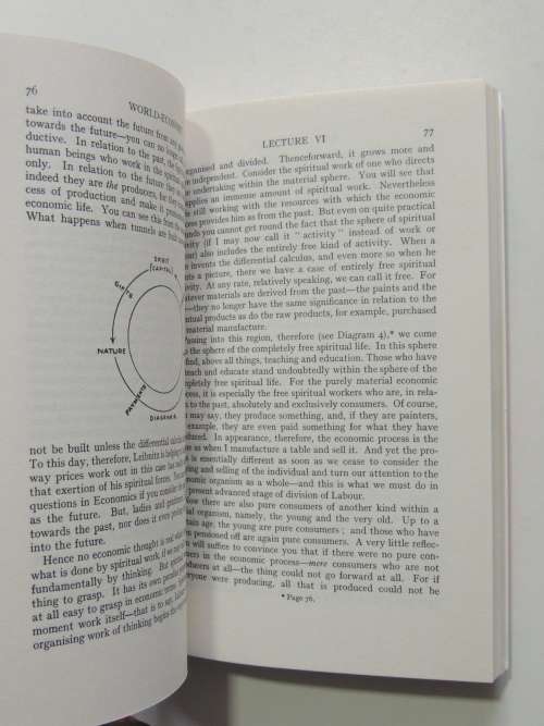 World Economy, The Formation of a Science World Economics, Lectures 1922- Rudolf Steiner
