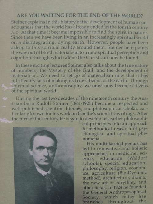 Materialism and the Task of Anthroposophy, Lectures 1921 - Rudolf Steiner