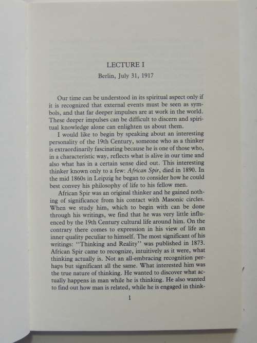 The Karma of Materialism - Rudolf Steiner