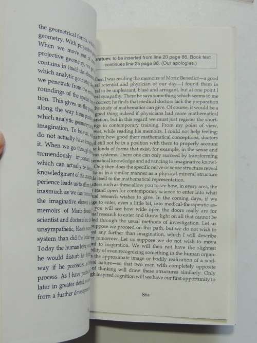 Anthroposophy and Science, Observation Experiment Mathematics, Lectures 1921 - Rudolf Steiner