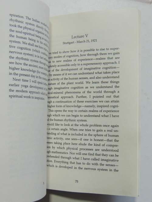 Anthroposophy and Science, Observation Experiment Mathematics, Lectures 1921 - Rudolf Steiner
