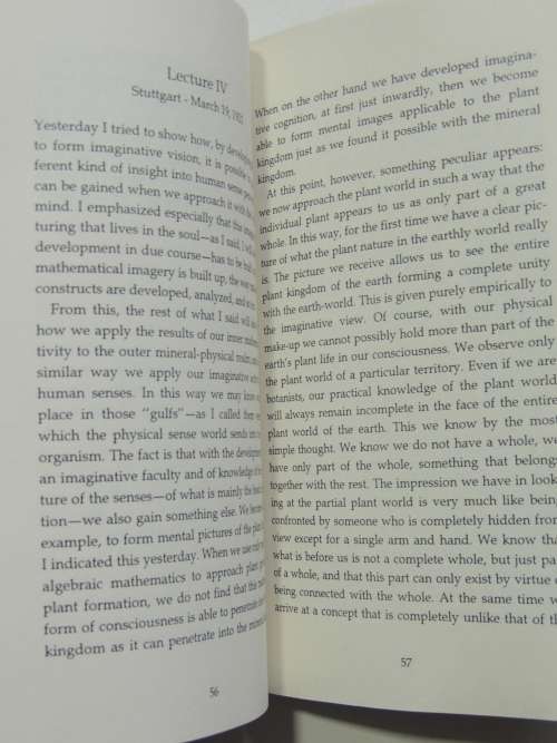 Anthroposophy and Science, Observation Experiment Mathematics, Lectures 1921 - Rudolf Steiner