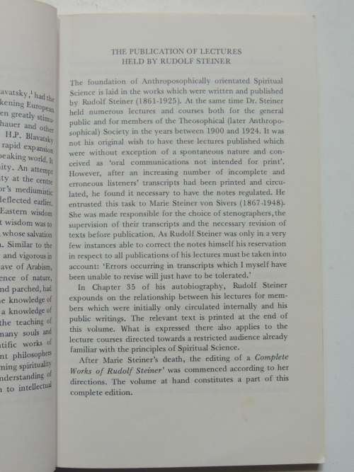 Esoteric Christianity and the Mission of Christian Rosenkreutz, Lectures 1911 -1912 - Rudolf Steiner