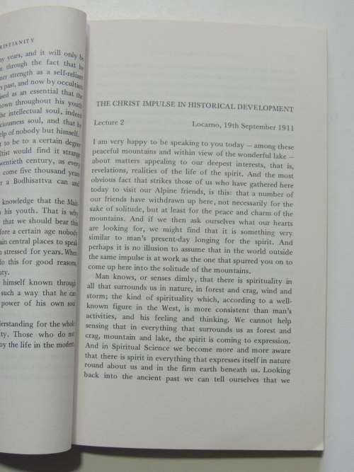 Esoteric Christianity and the Mission of Christian Rosenkreutz, Lectures 1911 -1912 - Rudolf Steiner