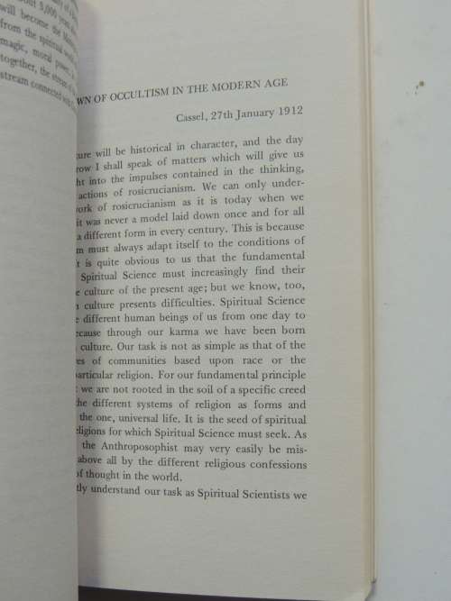 Esoteric Christianity and the Mission of Christian Rosenkreutz, Lectures 1911 -1912 - Rudolf Steiner