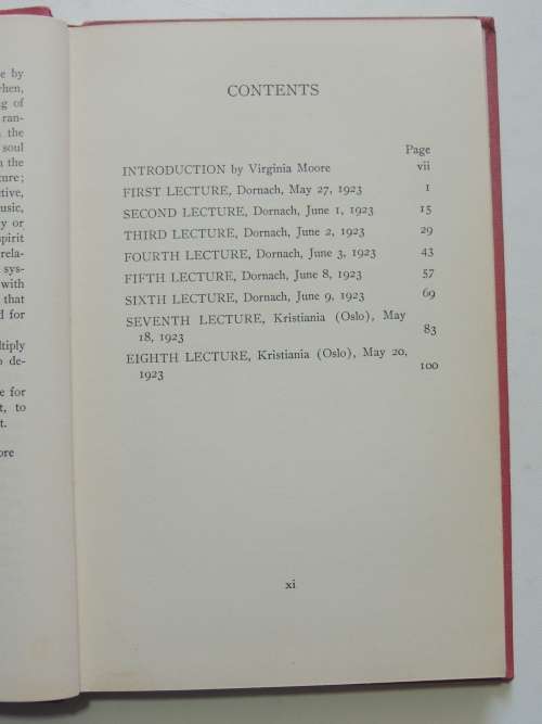 The Arts and their Mission, Lectures 1923 - Rudolf Steiner