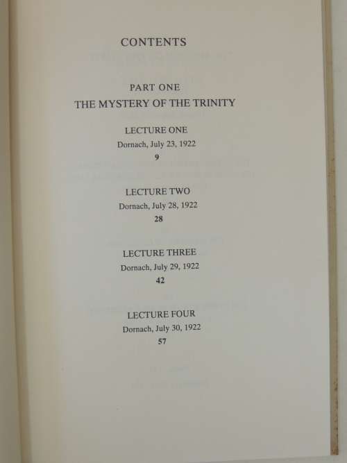 The Mystery of the Trinity and the Mission of the Spirit - Rudolf Steiner