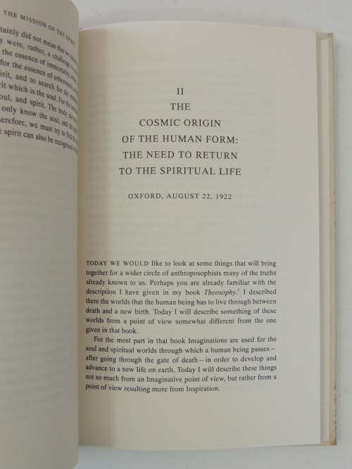The Mystery of the Trinity and the Mission of the Spirit - Rudolf Steiner