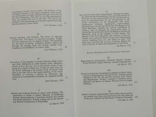 Karmic Relationships, Esoteric Studies - 8 Volume Set 11 Lectures, Switzerland 1924 - Rudolf Steiner